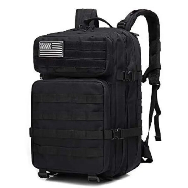 Assault Backpack Men's backpack Waterproof 4 compartment multi pocket Hiking camping bag