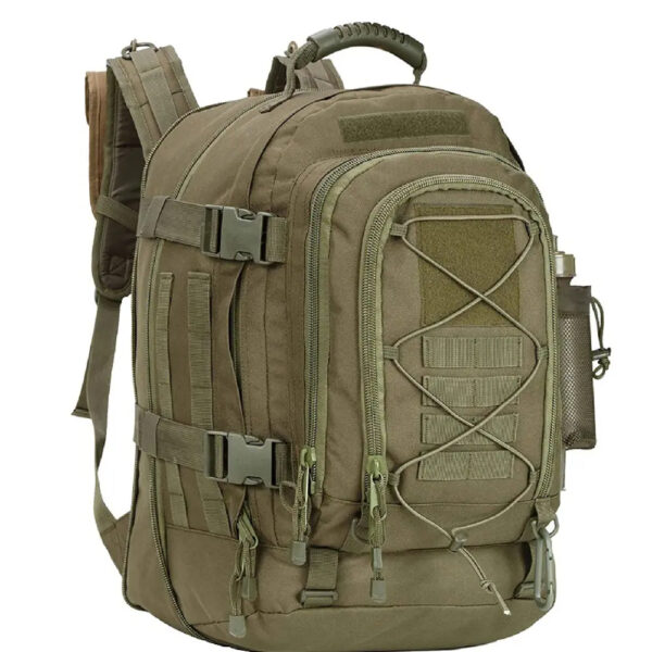 Men's backpack High capacity training assault backpack Walking expandable backpack
