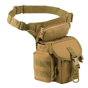 Assault utility dropper bag Waterproof metal detection bag Men’s thigh waist bag