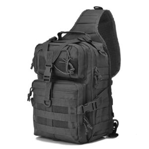 Assault sling bag Practical backpack Series bag black