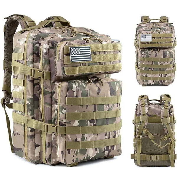 Practical assault kit Men's and women's backpacks 45L practical backpack Large backpack