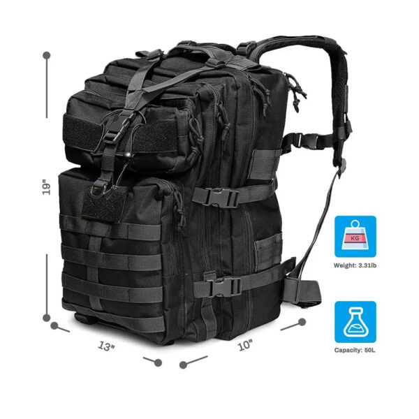 Assault utility backpack Assault bag waterproof assault bag Travel hunting backpack - Image 2