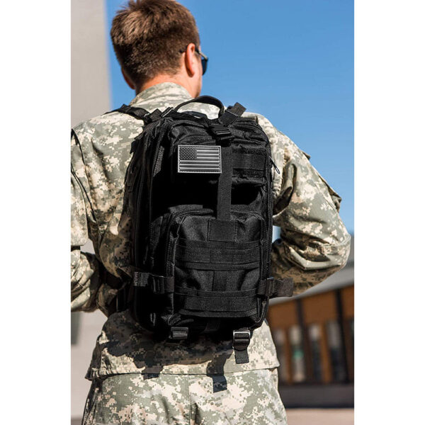 Assault backpack Outdoor survival backpack with straps Hiking backpack - Image 5