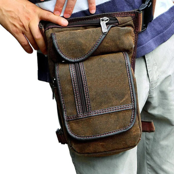 Practical waist bag for assault Motorcycle rider's waist bag Men's travel hiking waist bag Outdoor bicycle bodypack - Image 6