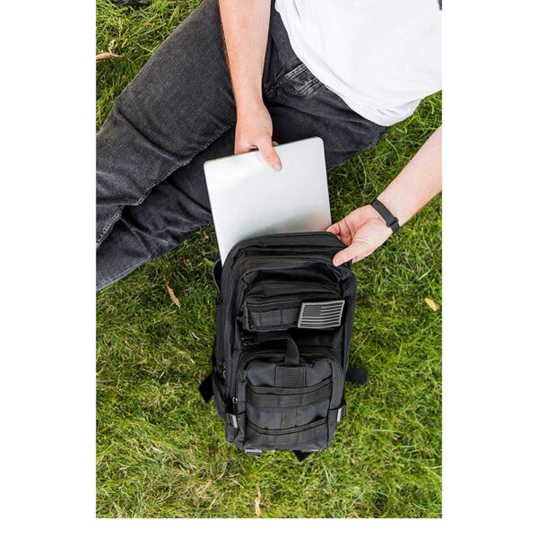 Assault backpack Outdoor survival backpack with straps Hiking backpack - Image 4