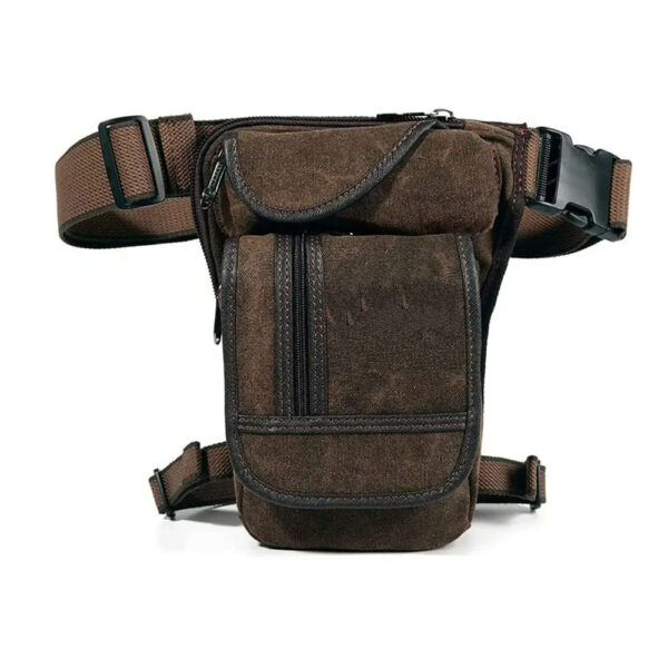 Practical waist bag for assault Motorcycle rider's waist bag Men's travel hiking waist bag Outdoor bicycle bodypack - Image 2