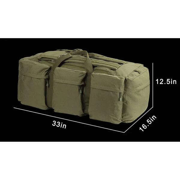 Large practical luggage bag Unfold the bag to load the bag Sports equipment luggage - Image 2