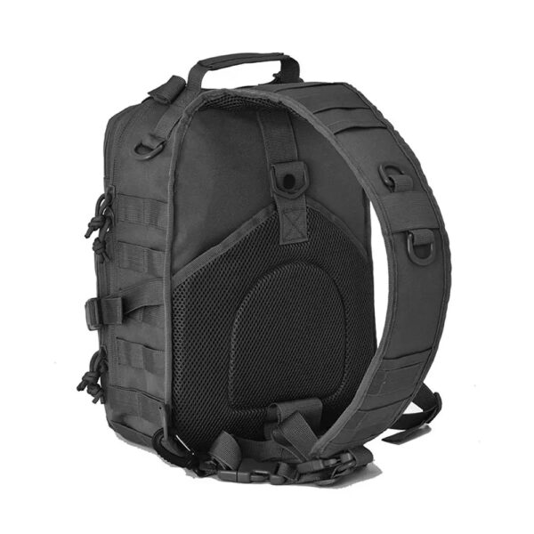 Assault sling bag Practical backpack Series bag black - Image 2