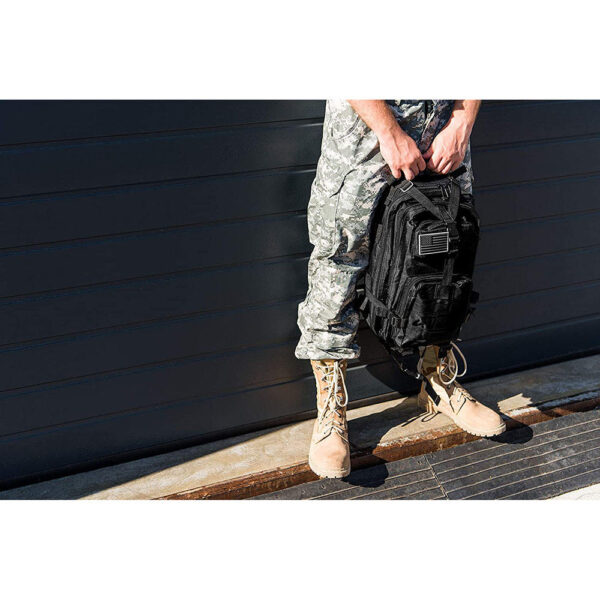 Assault backpack Outdoor survival backpack with straps Hiking backpack - Image 3
