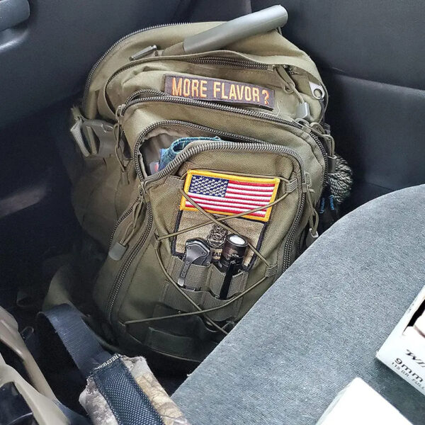 Men's backpack High capacity training assault backpack Walking expandable backpack - Image 4