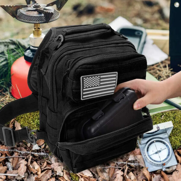 Assault sling backpack Practical shoulder sling bag Assault range bag - Image 4