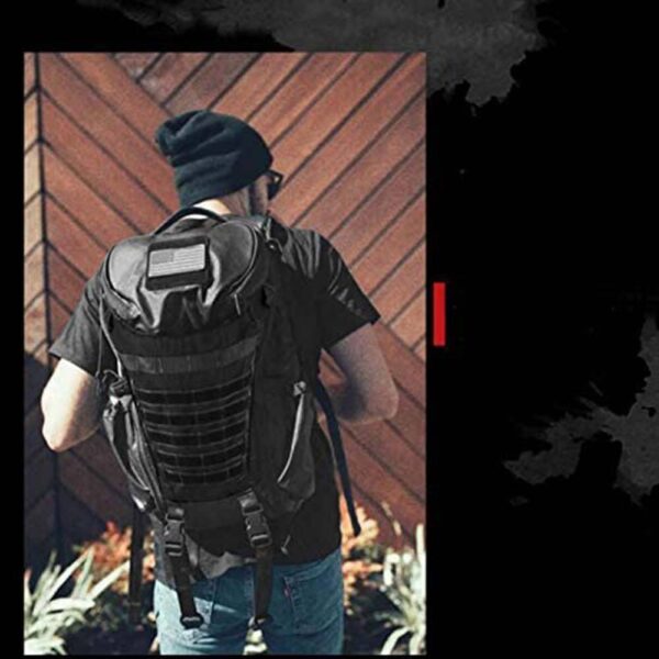 Practical assault backpack Train for a 3 day assault pack Outdoor hiking camping backpack with rain cover - Image 4