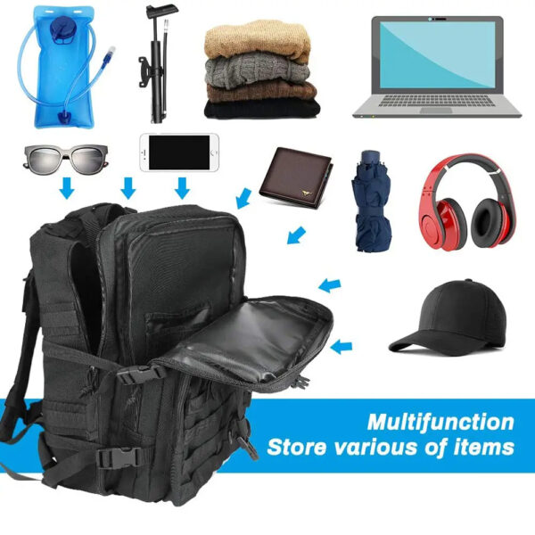 Assault utility backpack Assault bag waterproof assault bag Travel hunting backpack - Image 5
