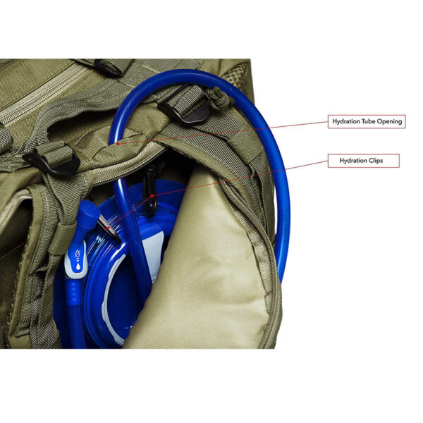 Assault backpack Training assault bag Anti insect bag for battle - Image 5