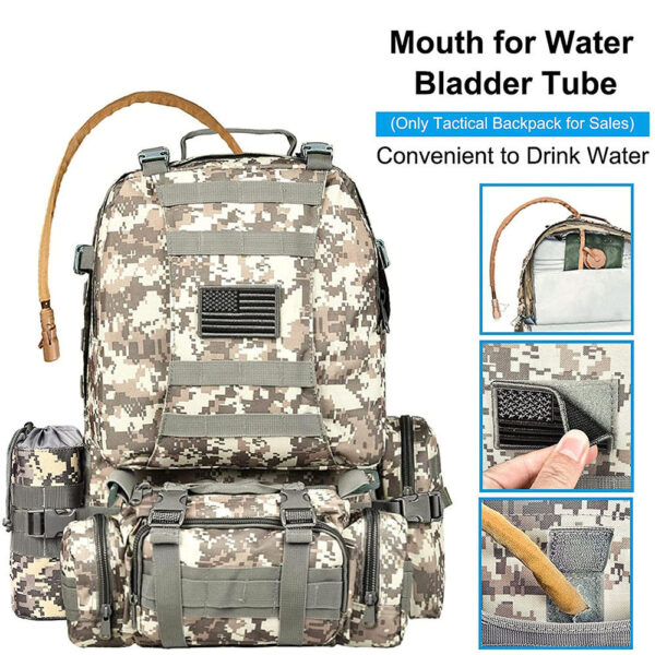 Dedicated assault backpack Training specific assault bag Removable backpack - Image 4