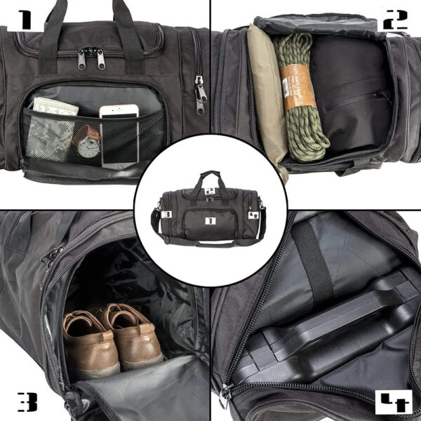 Men's fitness bag Assault Bags Training travel fitness bag - Image 4