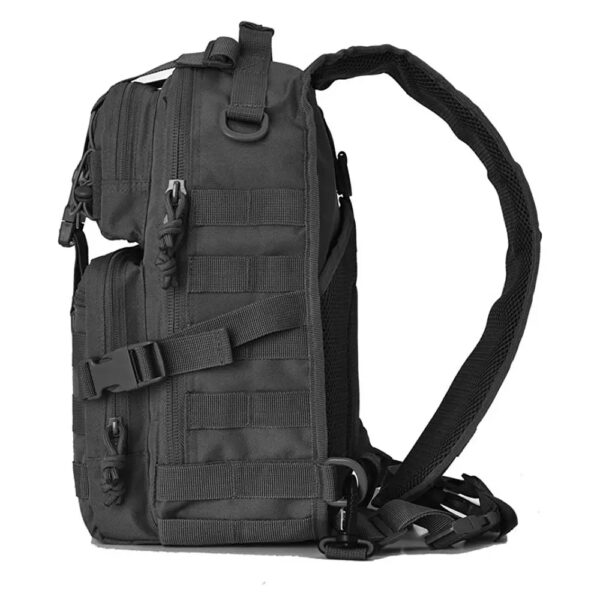 Assault sling bag Practical backpack Series bag black - Image 4
