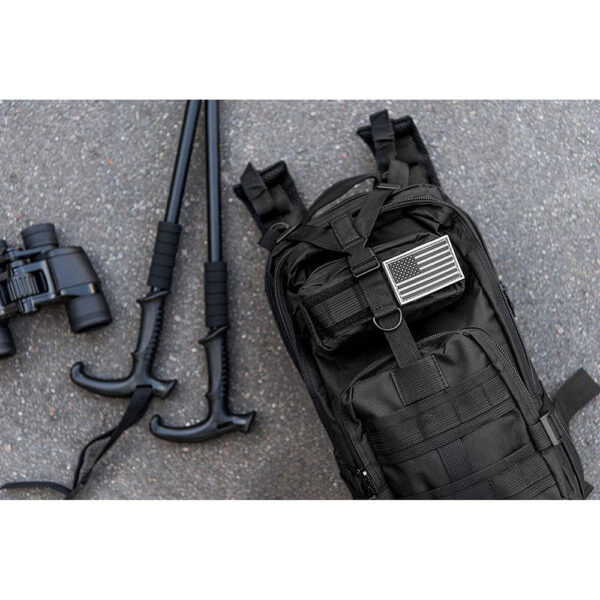 Assault backpack Outdoor survival backpack with straps Hiking backpack - Image 2