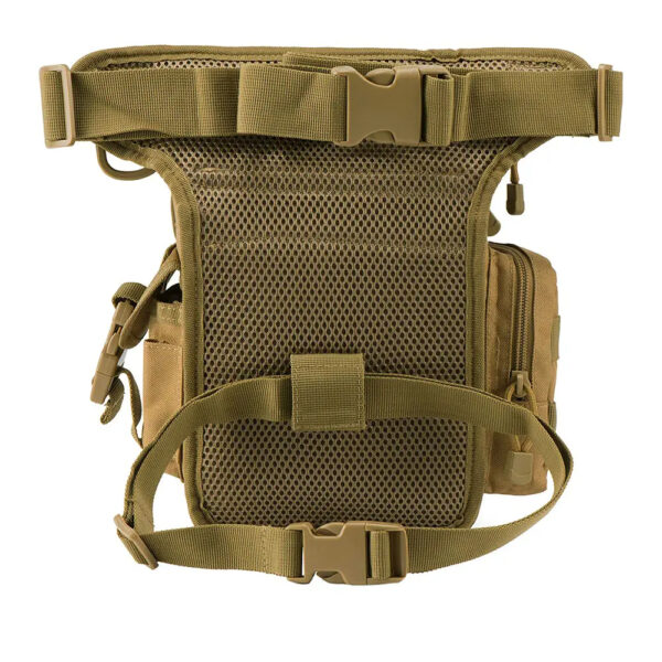 Assault utility dropper bag Waterproof metal detection bag Men's thigh waist bag - Image 5