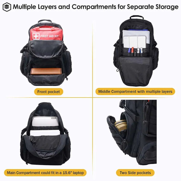 Practical Assault Pack Training backpack Hiking backpack - Image 3