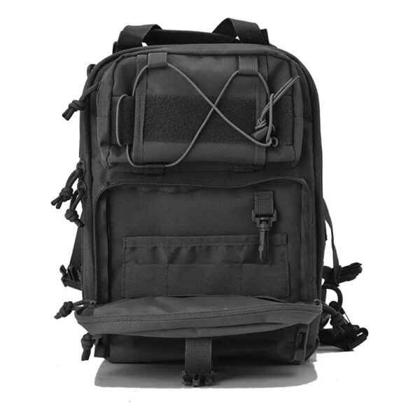 Assault sling bag Practical backpack Series bag black - Image 5