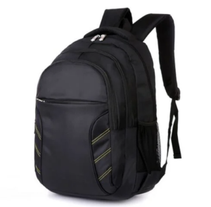 Simple Backpack Cool Black Adult School Bag