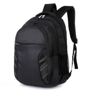 Simple Backpack Cool Black Adult School Bag