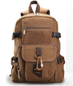 Canvas OEM Backpack Laptop Book Bags