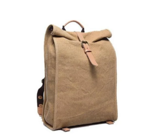 New Model Vintage Genuine College Canvas Fashionable Backpacks